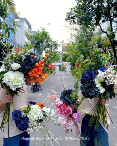 Hoa lụa cao cấp: Cách chọn đúng để đẹp như thật